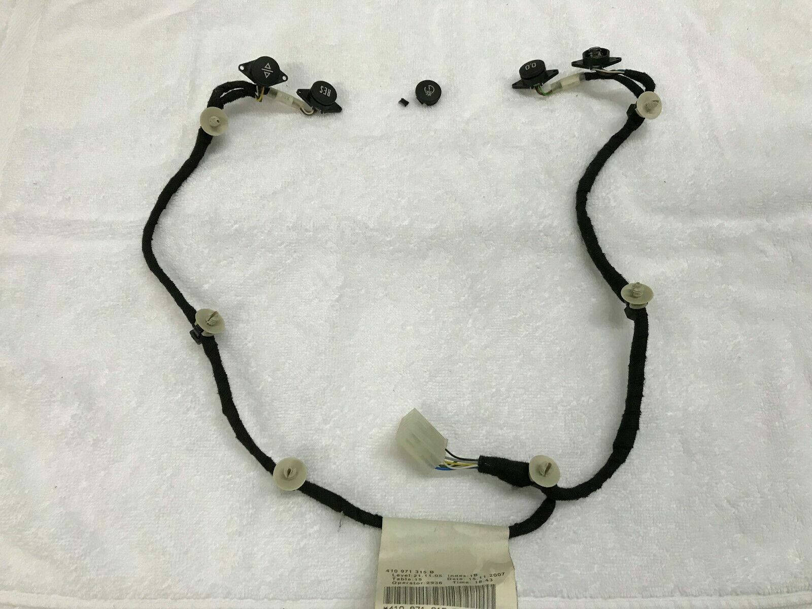 LAMBORGHINI MURCIELAGO LP640 INTERIOR DASH CLUSTER WITH BUTTONS OEM 410971315B