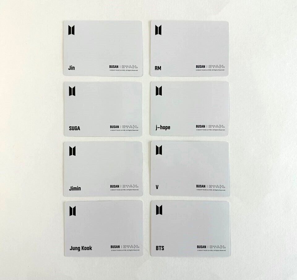 BTS YET TO COME IN BUSAN MINI PHOTO CARD Official photocard