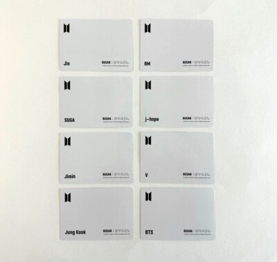 BTS YET TO COME IN BUSAN MINI PHOTO CARD Official photocard