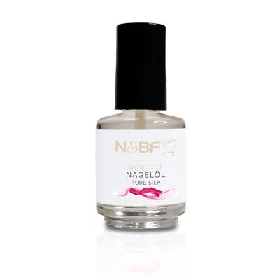 NAILS & BEAUTY FACTORY Nagelöl Pflegeöl 12 ml Nagelpflegeöl für Fingernägel Nagelhaut | Pure Silk