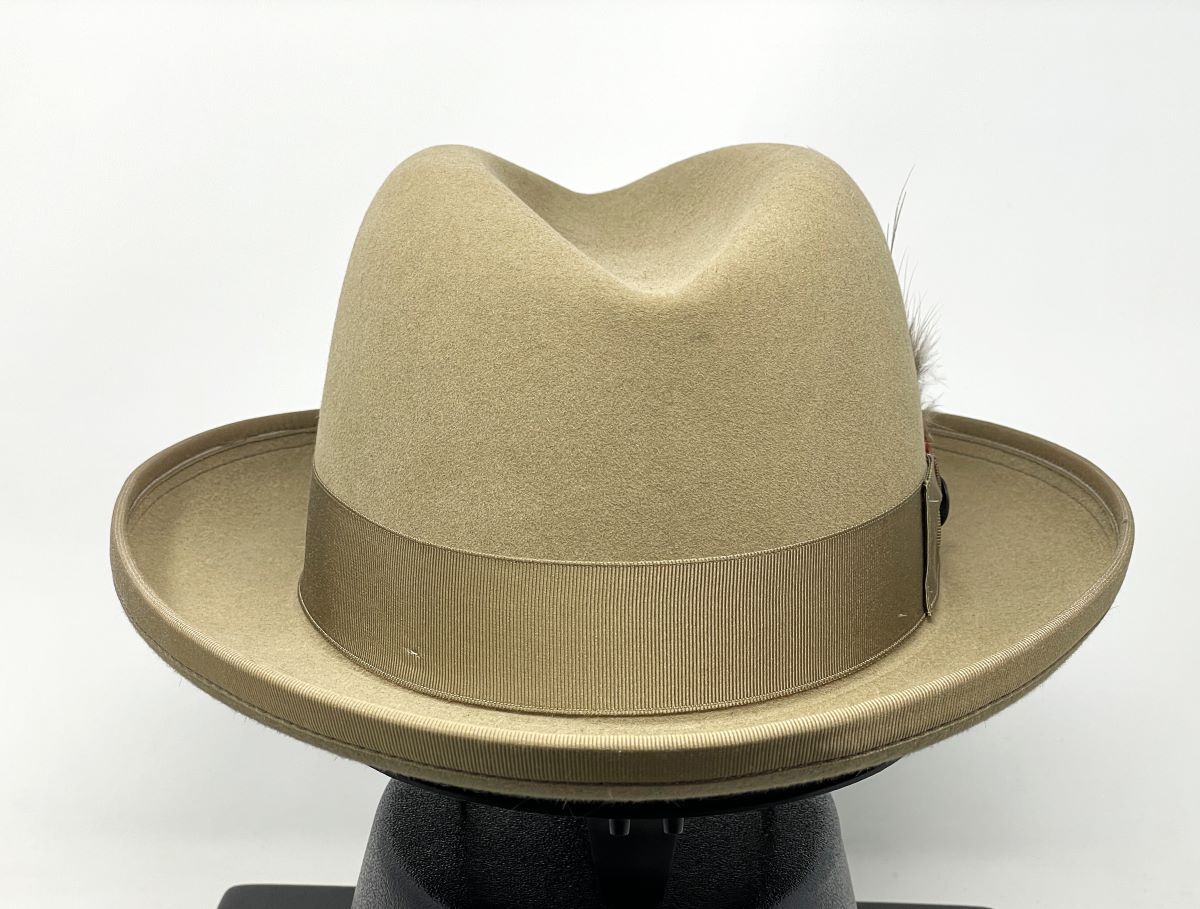 Stetson Homburg Royal Deluxe Fur Felt | eBay Stetson Homburg Royal Deluxe Fur Felt | eBay