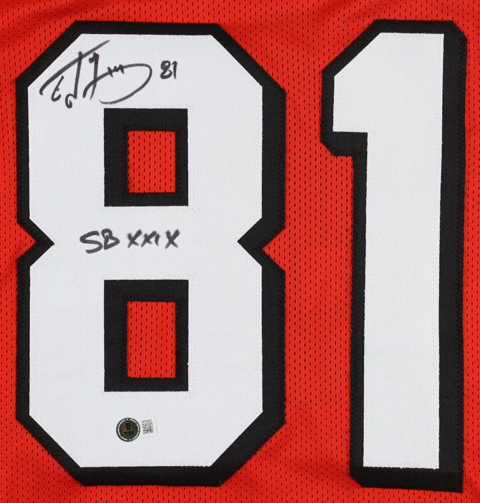 Ed McCaffrey Signed San Francisco 49ers Jersey Inscribed SB XXIX