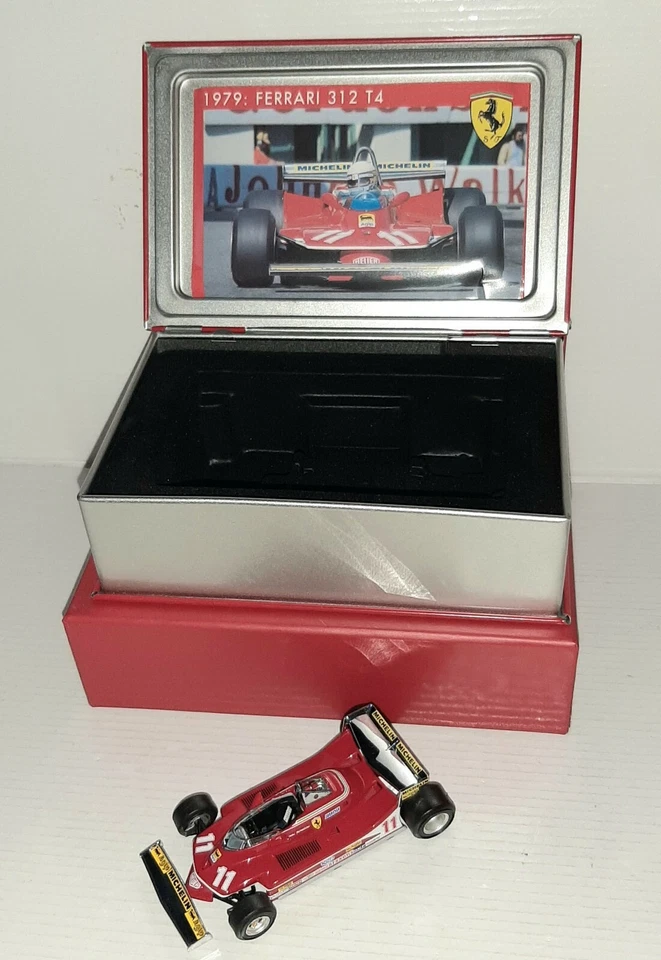 FERRARI 312 T4 #11 WINNER MONACO GP 1979 HOT WHEELS RACING SCALA 1/43 - Immagine 2 di 2