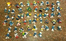 Smurfs Smurfette [Pick Yours] DISCOUNTED German Peyo Bully PaPa Lot Pre 1985  