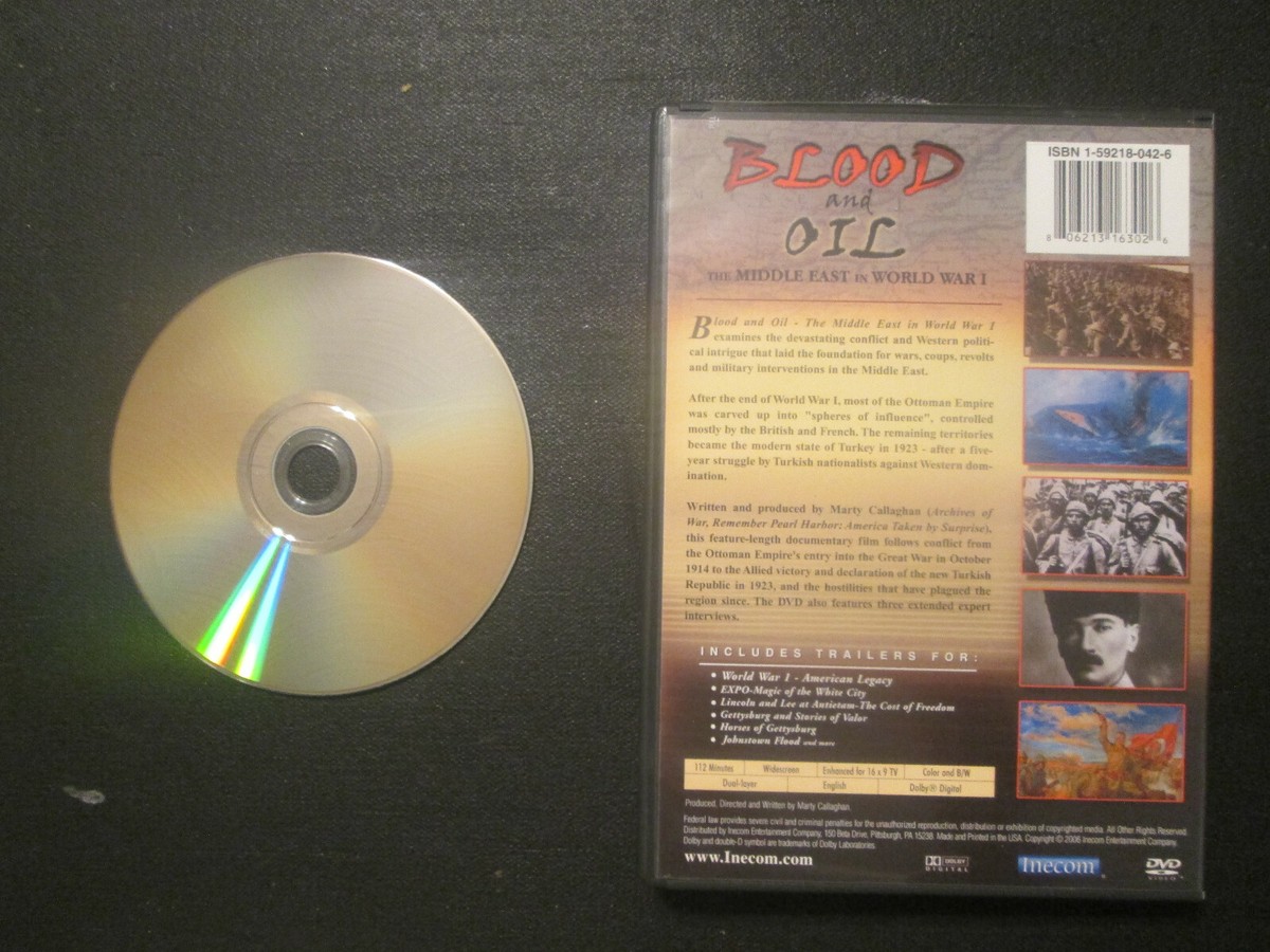 Blood and Oil: The Middle East in World War I (DVD, 2006