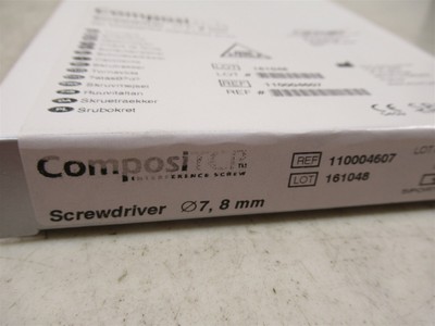 Biomet ComposiTCR Surgical Screwdriver 7, 8 mm 110004607 | eBay