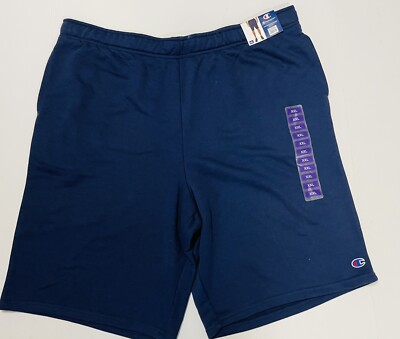 champion men's knit shorts