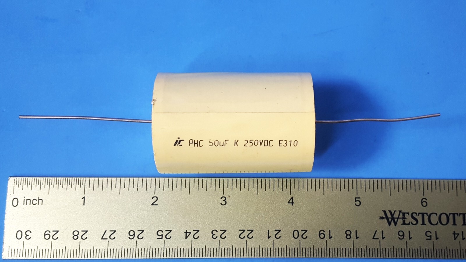 (1 pc) Film Capacitor, 506PHC250K, Illinois Capacitor, 50uf, 160V, 250V