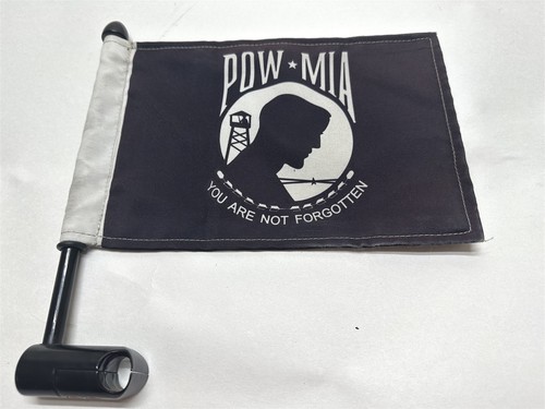 Harley-Davidson POW/MIA Tour Pack Mount Flag PN 61400205 - Imagen 1 de 3
