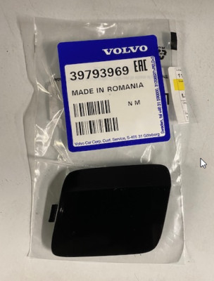 39793953 Genuine Volvo S60 V60 V60CC Right Pass front Painted Tow Hook Cover ...
