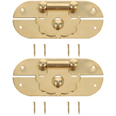 PCS Buckle Cabinet Hasp Latch Vintage Suitcase Antique