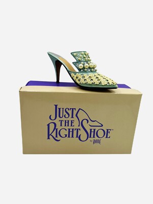 Just the Right Shoe Frosted Fantasy Miniature 1999 Raine Willitts COA Vintage