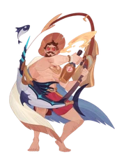 Arthur King's Break AFK Arena Sticker Weatherproof 6" Car Decal