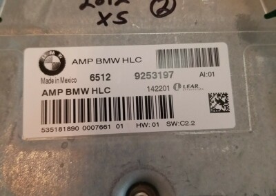 BMW X5 E70 Amplifier HIFI System 9253197 for sale online | eBay 