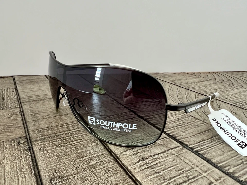 Gafas de sol SOUTHPOLE Shield 5081SP-GUNMETAL/BLANCO