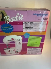 2003 Jamac Barbie Lightweight Portable Sewing Machine NIB Never Used