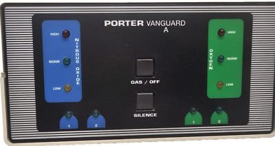 Porter Vanguard Wall Alarm Panel   Model 6251A | Nitrous & Oxygen Flowmeter