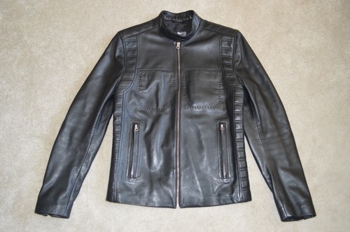 Acne Studios Aleks Black Leather Zip 