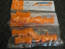 LOC-LINE 1/2" Side Flow Nozzle 8pc lot