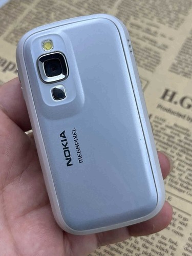silver pink Nokia 6111 RM-82 Mobile Flip Phone Vintage Original Brand Unlocked - 第 9/9 張圖片