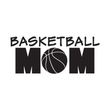 Basketball Mom - Vinyl Decal Sticker - Multiple Colors Sizes - ebn3355