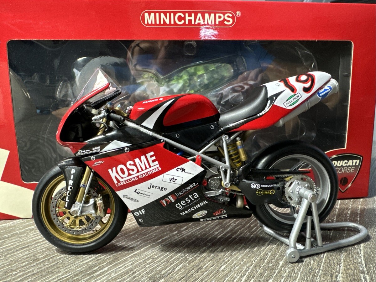 ミニチャンプス DUCATI 998R・BRITISH SUPERBIKE 2002・MICHAEL ミニチャンプス DUCATI 998R・BRITISH SUPERBIKE 2002・MICHAEL