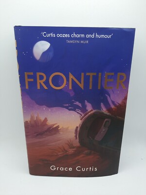 Signed 1st edition Frontierby Grace Curtis Sprayed Edges 2023