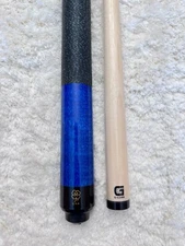 IN STOCK, McDermott GS02 Pool Cue w/ 12.75mm G-Core Shaft, FREE HARD CASE (Blue)