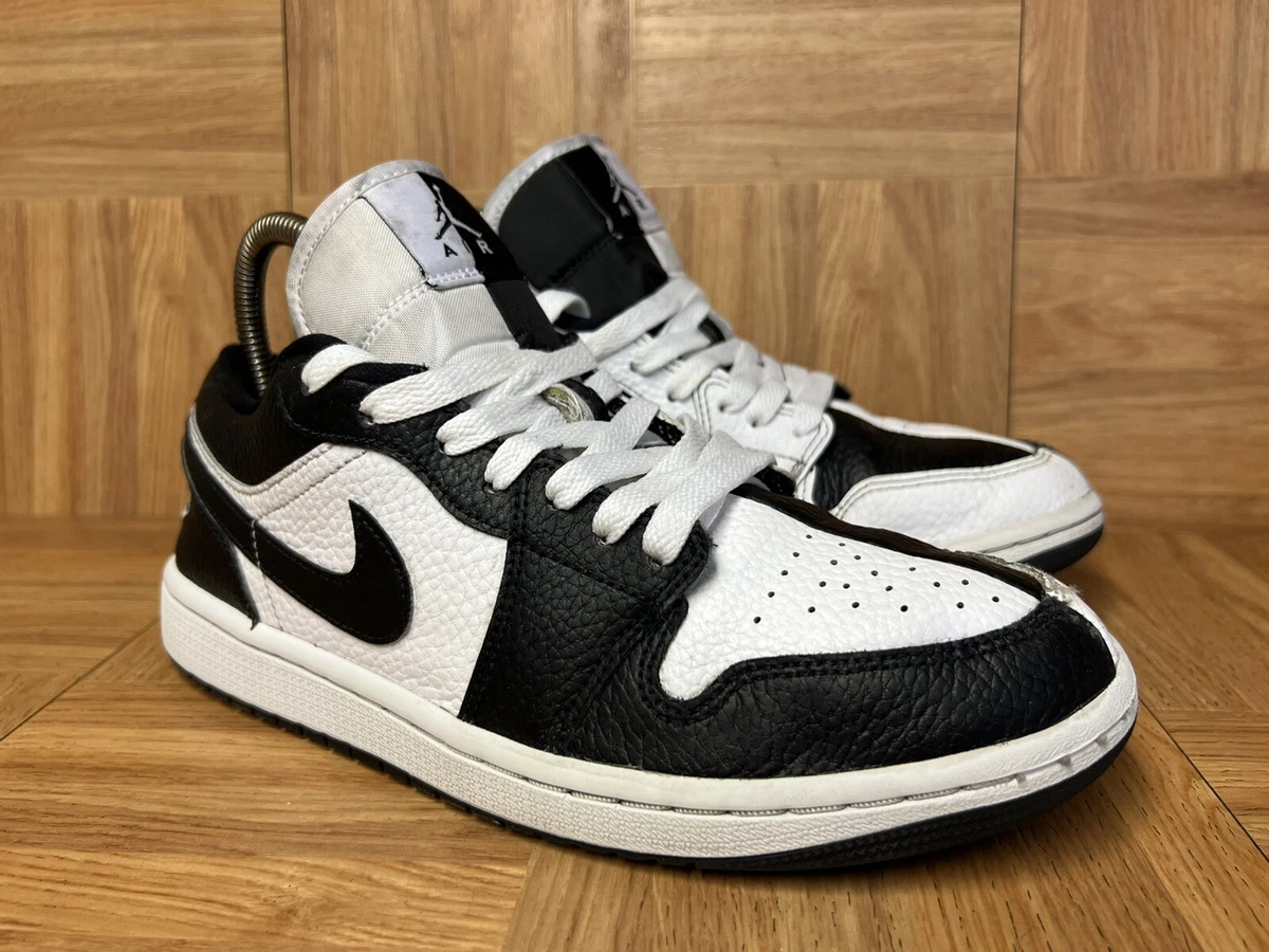 RARE🔥 Nike Air Jordan 1 Low SE Homage White Black Split Shoes DR0502-101 Sz 9