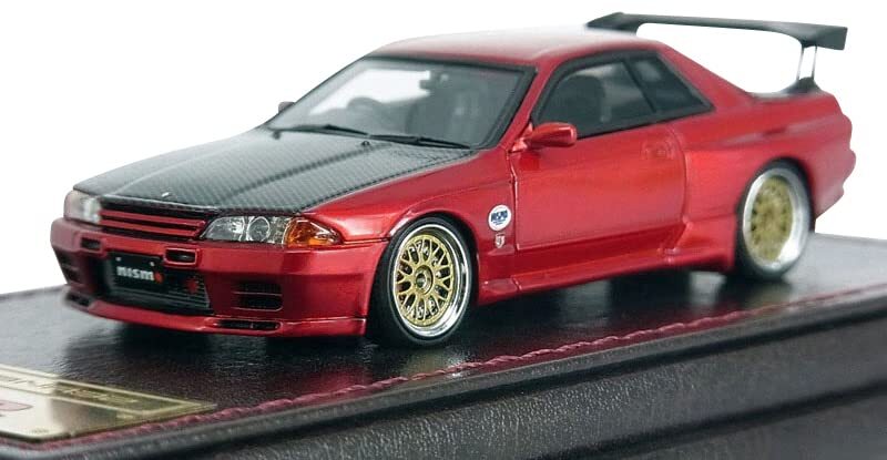 ignition model 1/64 Nissan Skyline GT-R Nismo (R32) Red