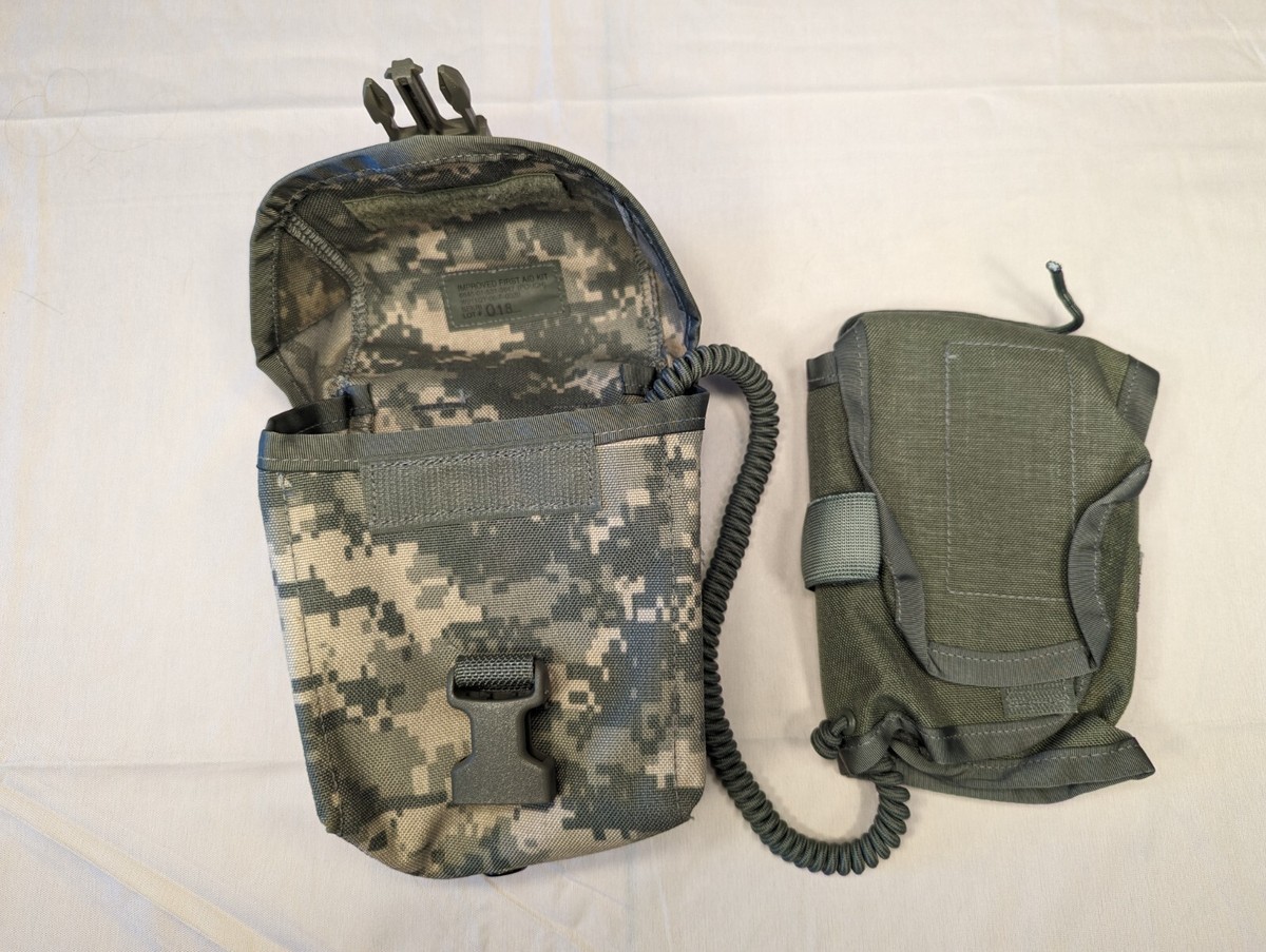 Borsa IFAK Individuale US Army Molle II – Digitale ACU UCP, Originale Usato