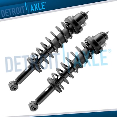 Pair Rear Left Right Struts w/ Coil Spring for 2003 - 2006 Mitsubishi Outlander