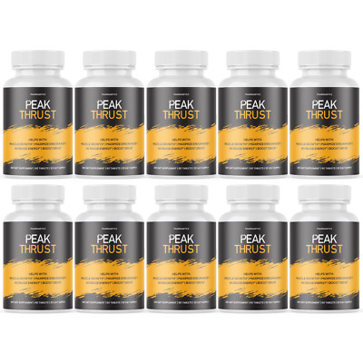 Peak Thrust  for Men PeakThrust Enhancement - 10 Bottles