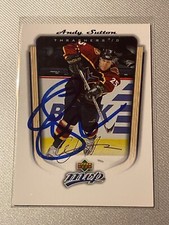 Atlanta Thrashers ANDY SUTTON Signed Card