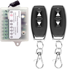 DC 8V 12V 24V 36V Motor Remote Control Switch for Control Linear Actuator, 433Mh