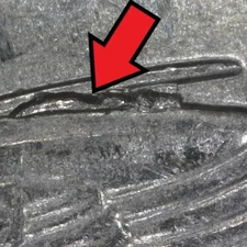 2018-P Block Island Die Chip Feathers Error/Variety Cir Washington ATB Quarter