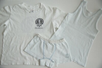 Jungen 3er Set Unterhemd T-Shirt Ving Tshun Boxer 100% Baumwolle 116 122 128 TOP