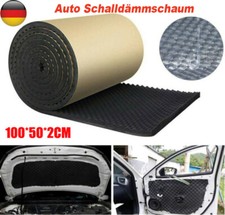 Auto Akustik Schalldämmschaum Schaumstoff Lärmschutz Dämmung Selbstklebend 100cm
