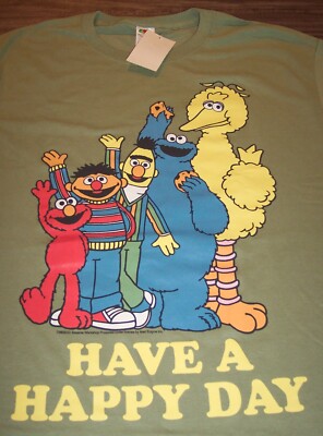 Sesame Street Ernie And Bert In The Moonlight Shadow Moonnight T-Shirt