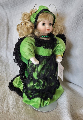 Marie Osmond Beauty Bug Ball Doll 11'' 1999 Countess Caterpillar Green Vintage