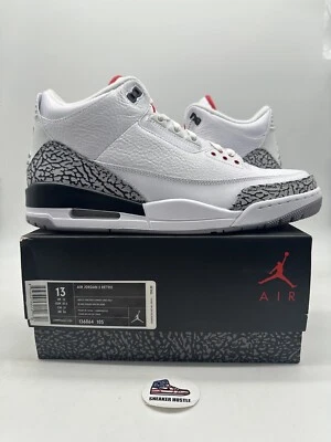 Jordan 3 Retro White Cement (2011) 136064-105 Size 13 - image 1 of 3