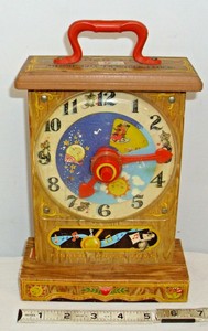 fisher price tick tock teaching clock