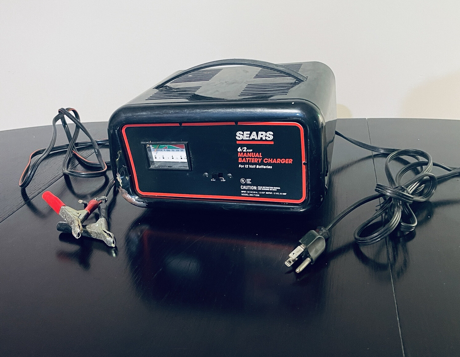 Sears 6 12 Amp 12 Volt Battery Charger 200.71206 eBay
