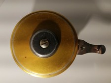 Fishing Reel Revelation V1322 Western Auto Supply Co Black Gold Vintage USA Made