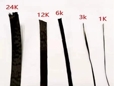 Carbon Fiber Roving Yarn 1K/3K/6K/12K/24K Conductive Heating Filament 3800Mpa