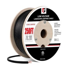 EP 12/2 Low Voltage Landscape Lighting Wire - 12-Gauge 2-Conductor Direct Bur...