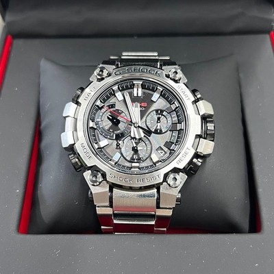 Casio G-SHOCK MT-G MTG-B3000D-1AJF Black Silver Chronograph Watch