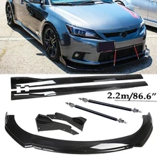 For Scion tC 2005-2016 Front Bumper Lip Body Kit Spoiler Side Skirt Rear Lip
