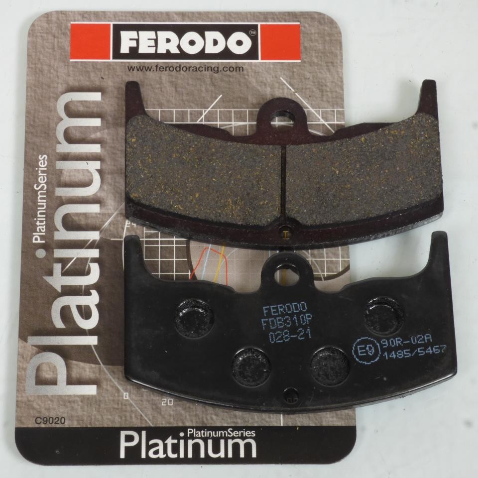 Plaquette de frein avant Ferodo Honda 500 VT PC11 1983 1984 1985 moto
