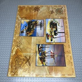 LEGO Pirates I 6285 Black Seas Barracuda &ndash; Instructions Only